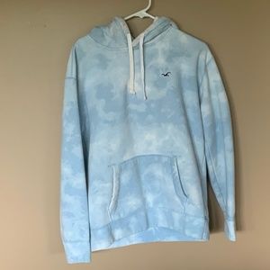 Hollister Tie Dye Oversized Hoodie
